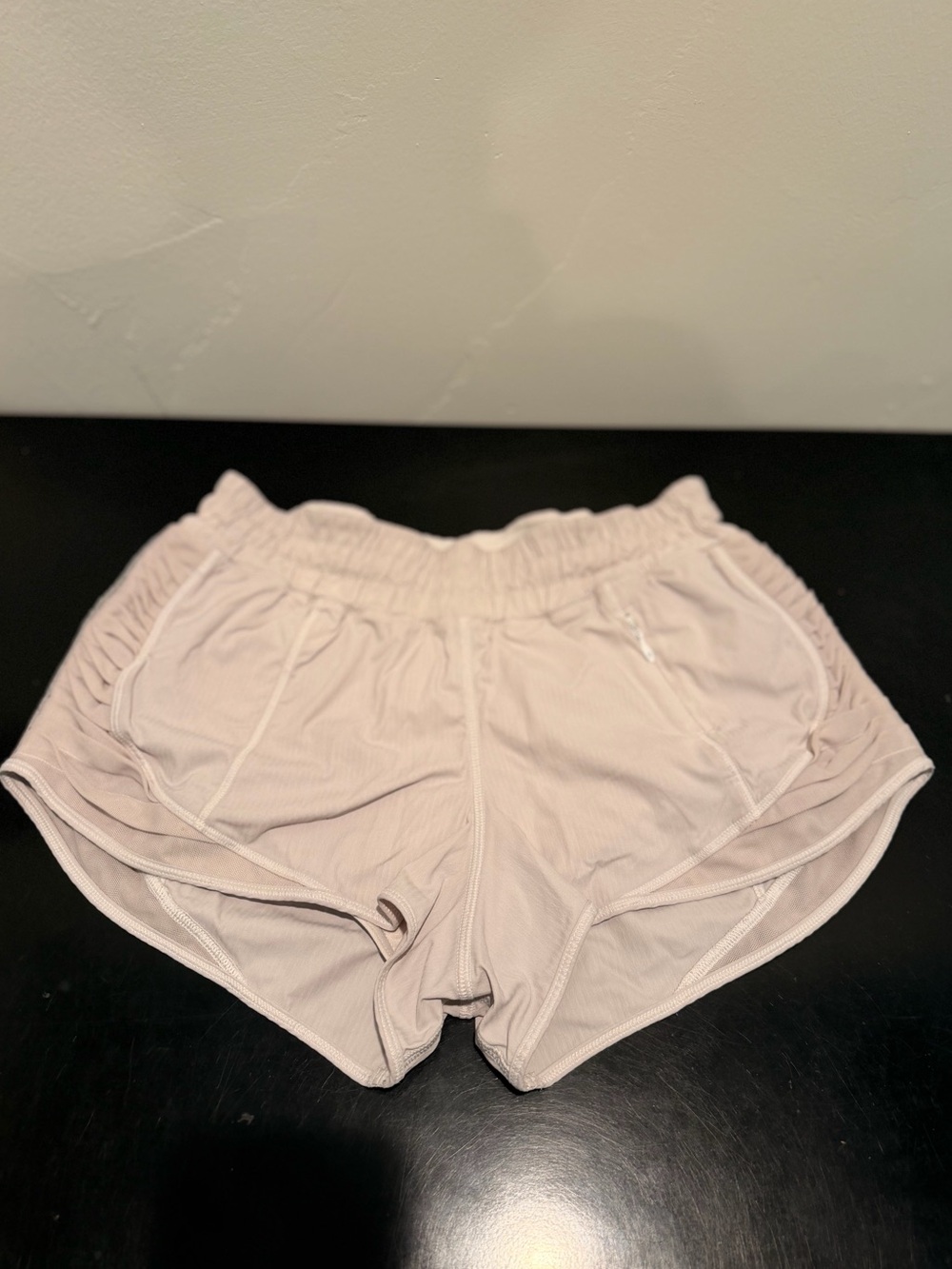 lululemon athletica grey Runner's Shorts with liner